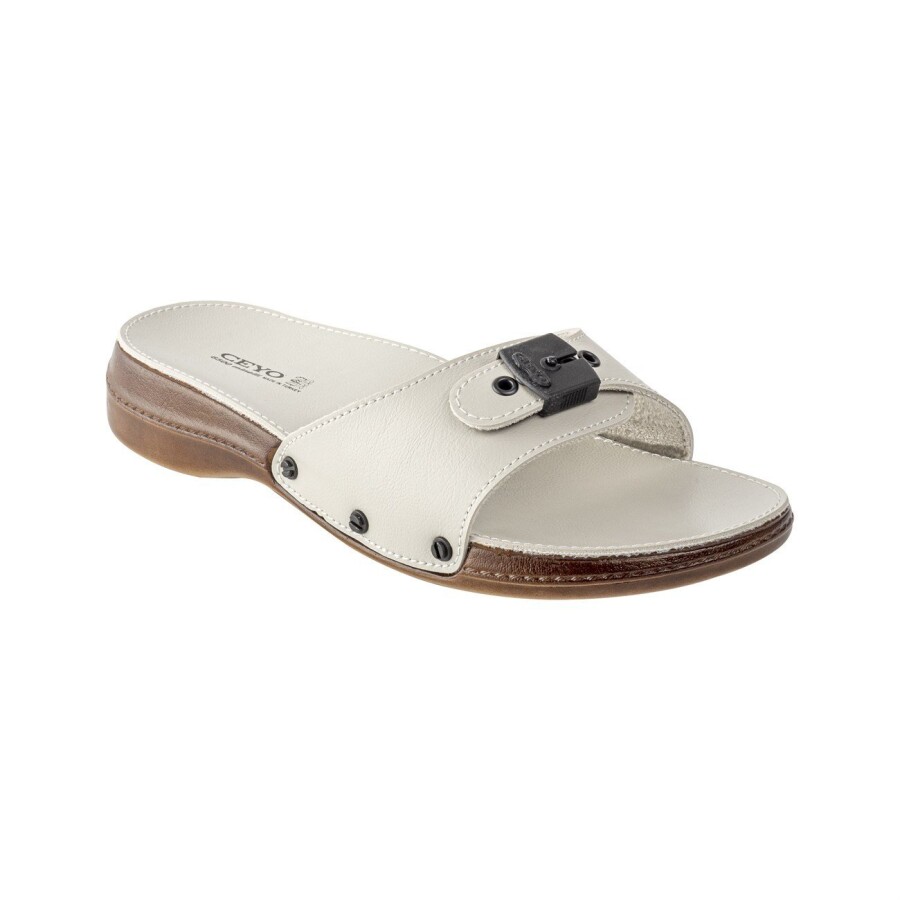 Ceyo 6500 Bej Kadın Terlik Bej