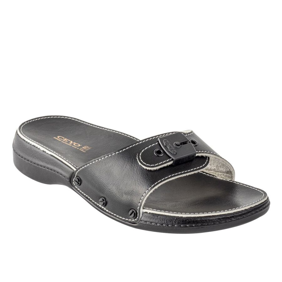 Ceyo 6500 Siyah Kadın Terlik - 1