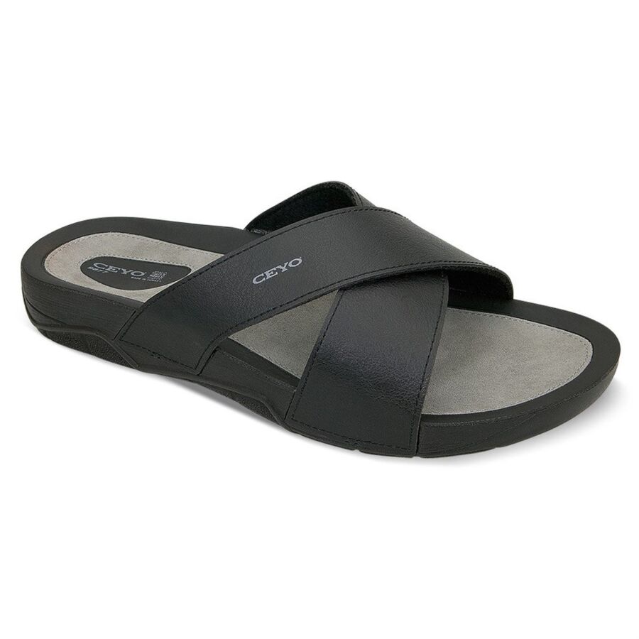 Ceyo 9877 Siyah Erkek Terlik - 1