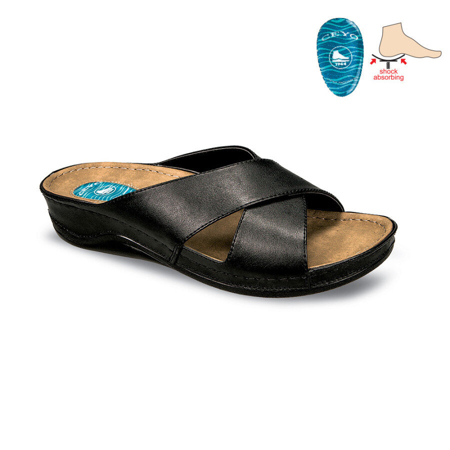 Ceyo 9946-1 Siyah Kadın Terlik