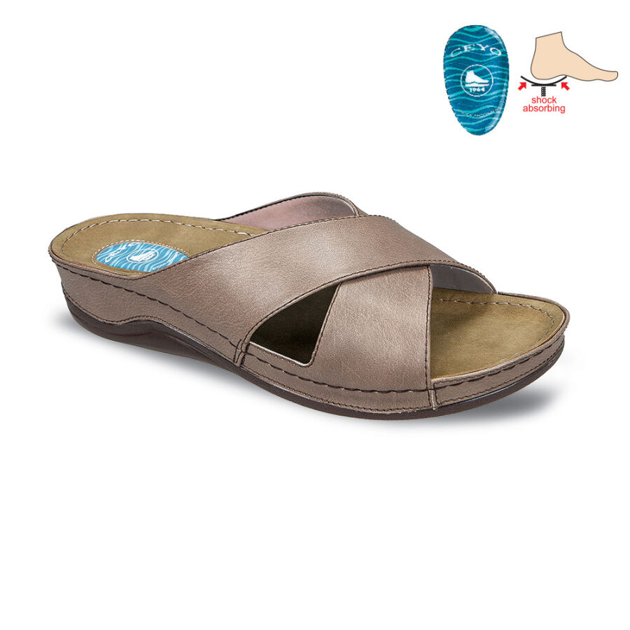 Ceyo 9946-1 Vizon Kadın Terlik - 1