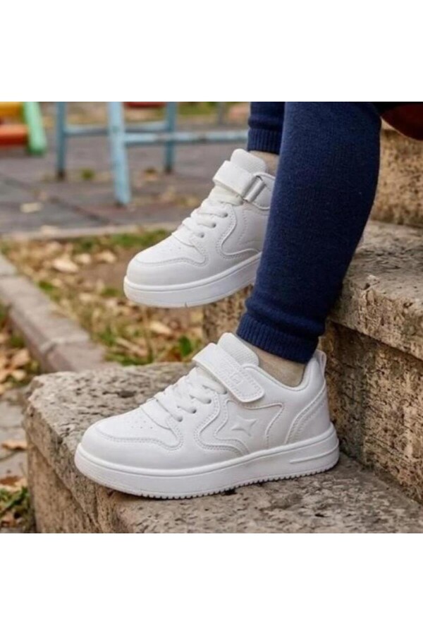 COOL Eldon Kız Çocuk Beyaz Sneaker Spor Ayakkabı - 3