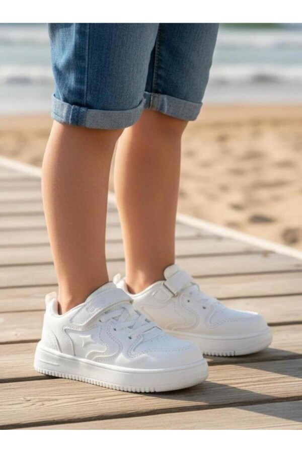 COOL Eldon Kız Çocuk Beyaz Sneaker Spor Ayakkabı - 5