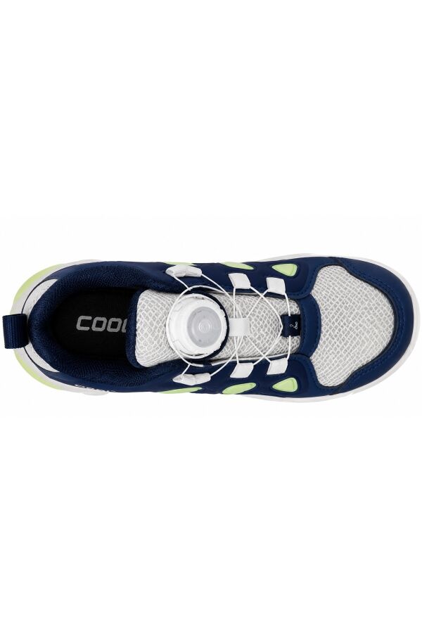 COOL Evan Akıllı Bağcıklı Işıklı Ortopedik Lacivert Erkek Çocuk Spor Ayakkabı - 6