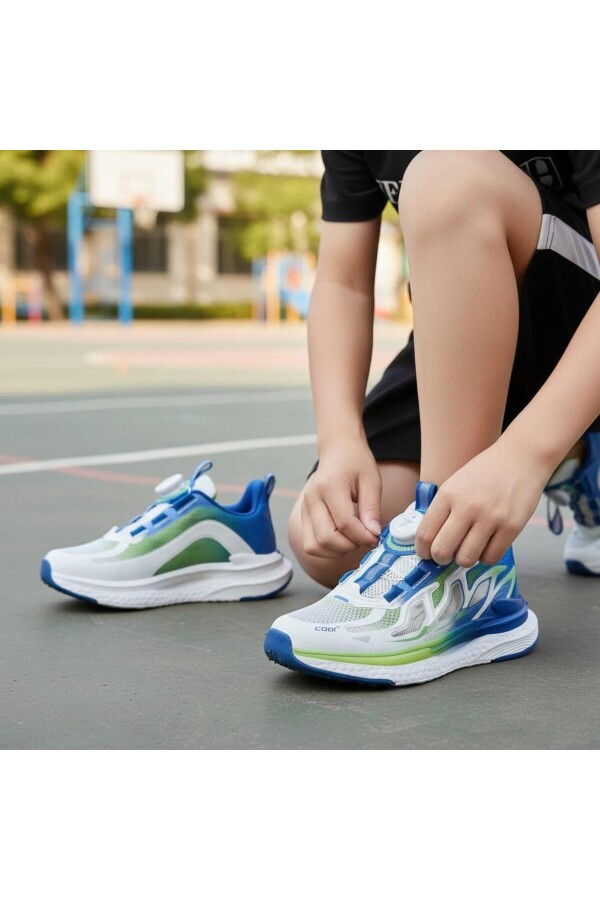COOL ZEO Akıllı Bağcıklı Sax Mavi Erkek Çocuk Spor Ayakkabı