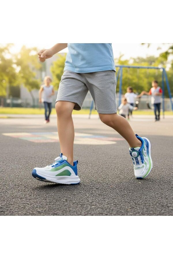 COOL ZEO Akıllı Bağcıklı Sax Mavi Erkek Çocuk Spor Ayakkabı  - 6