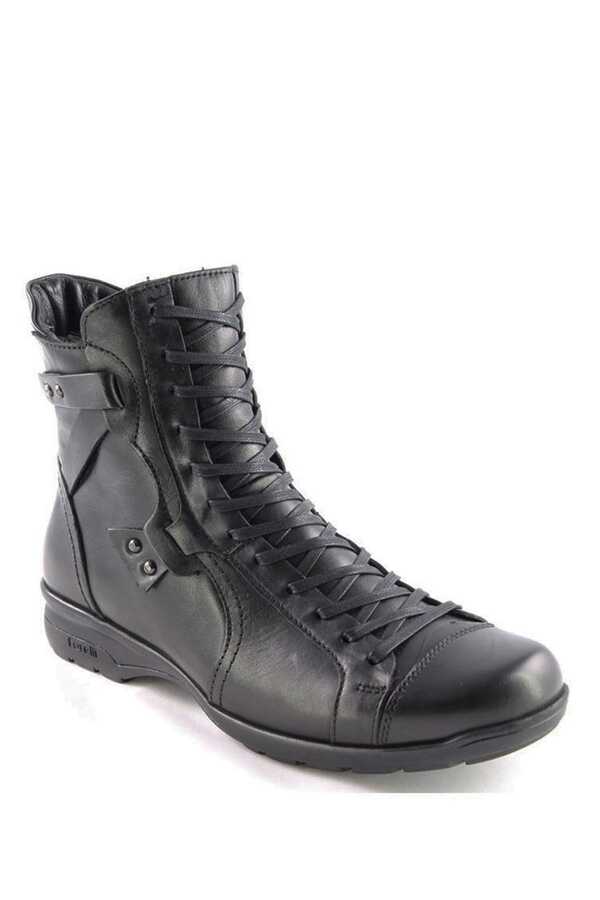 Forelli 18353 RETRO Kadın Siyah Deri Bot