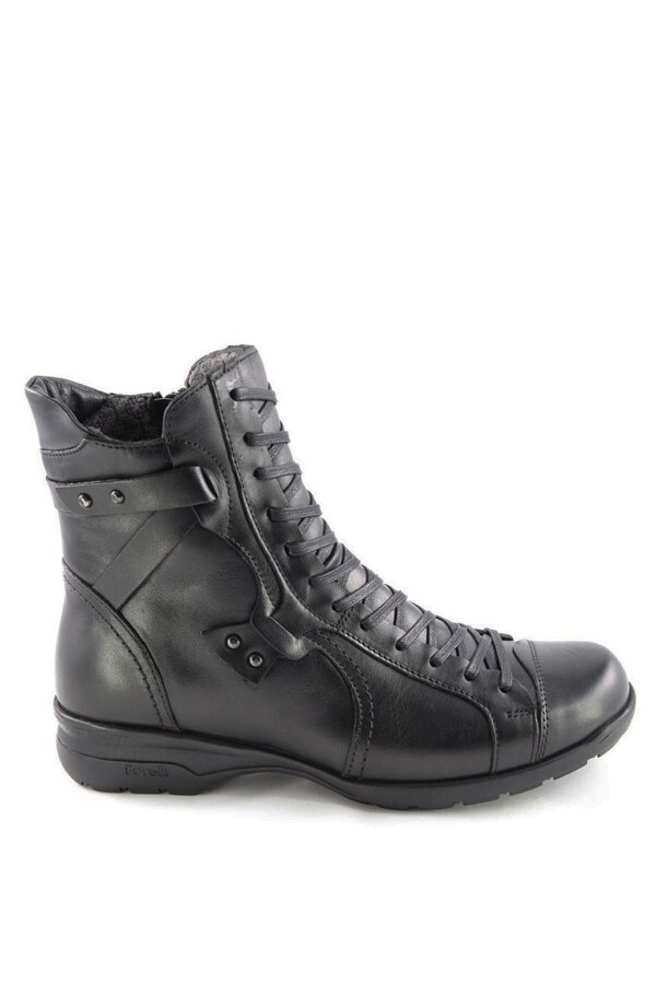 Forelli 18353 RETRO Kadın Siyah Deri Bot