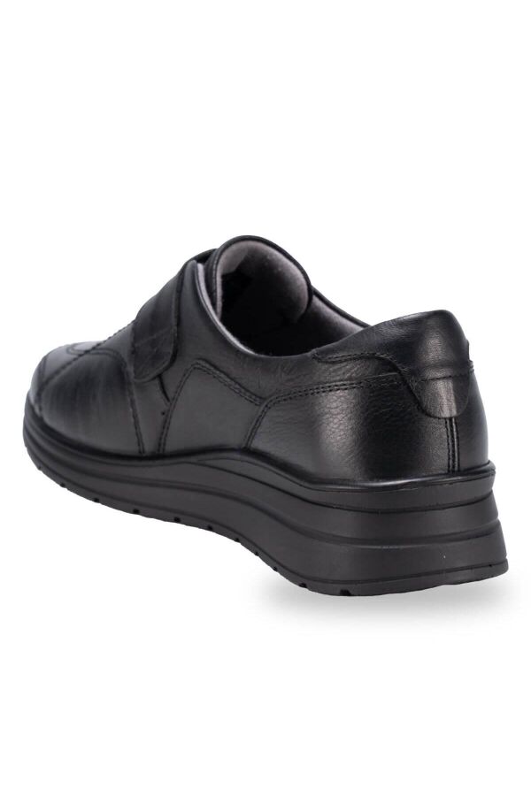 Forelli 21314 Avilla Siyah Rengi Comfort Deri Kadın Ayakkabı - 3