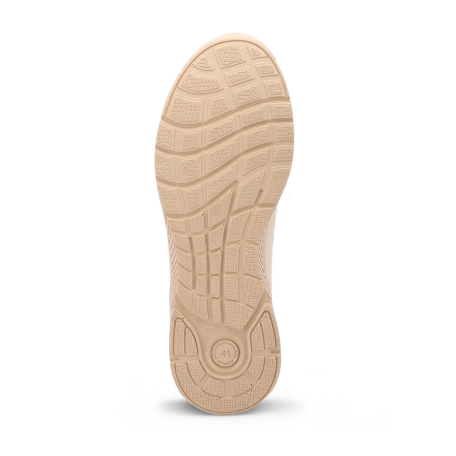 Forelli 29405 ANGEL Bej Rengi Comfort Deri Kadın Ayakkabı - 4