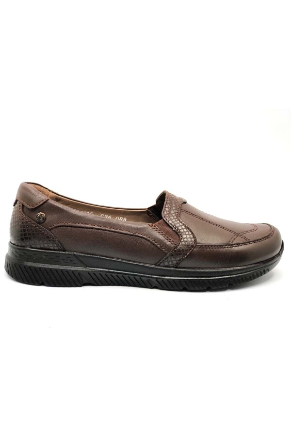 Forelli 29415Z Dilmen Taba Rengi Comfort Deri Kadın Ayakkabı - 2