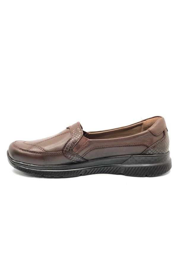 Forelli 29415Z Dilmen Taba Rengi Comfort Deri Kadın Ayakkabı - 4