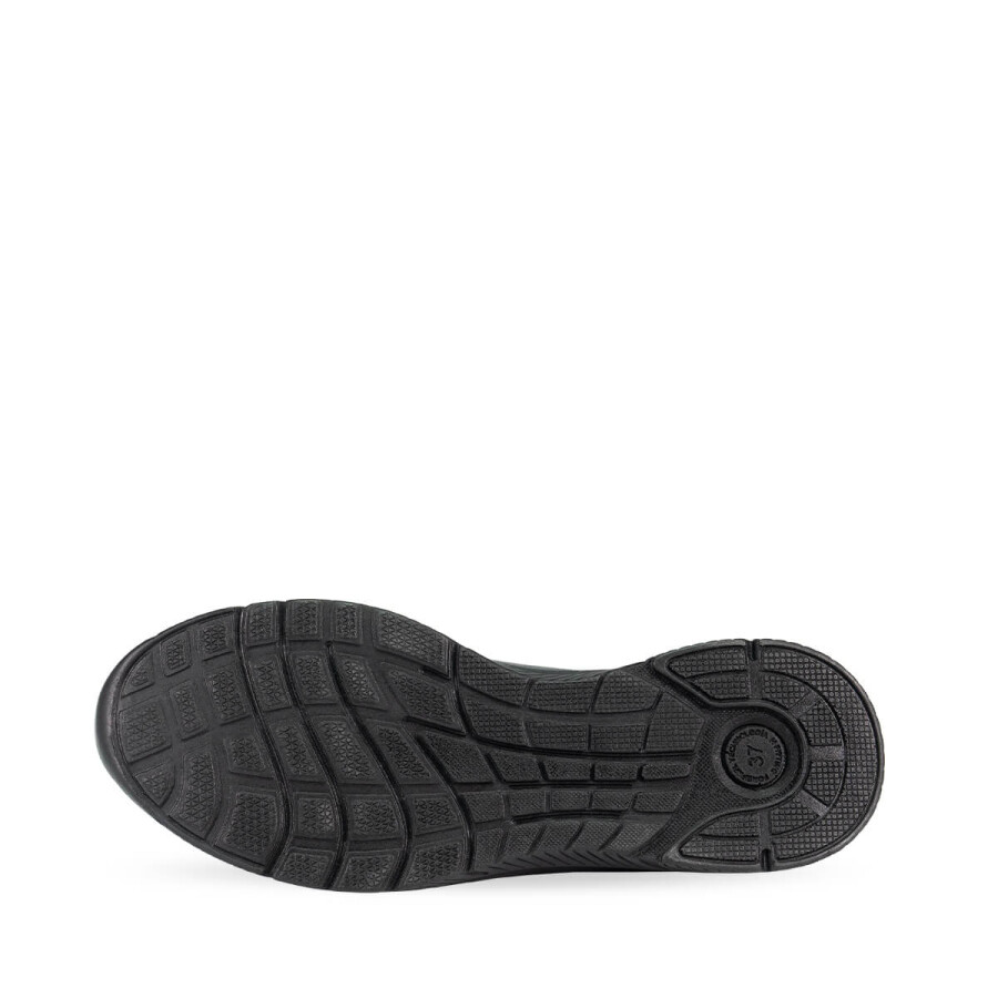 Forelli 29430 ANYA Siyah Deri Kadın Ayakkabı - 4