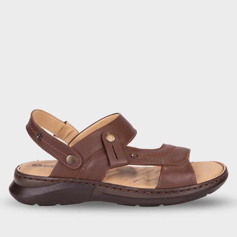 Forelli 40507 URAL Taba Deri Erkek Sandalet