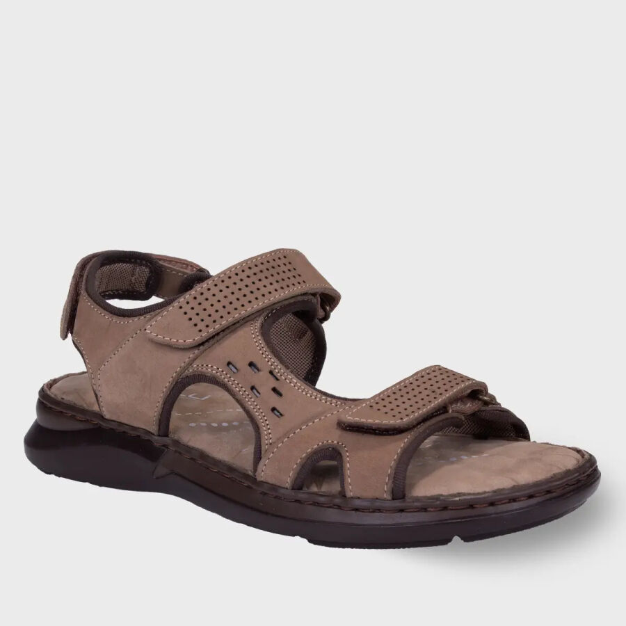 Forelli 40526 BRUCE Kum Nubuk Deri Erkek Sandalet - 2