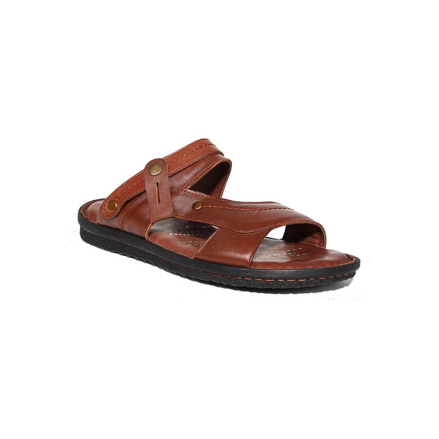 Forelli 49207 Erkek Taba Deri Sandalet