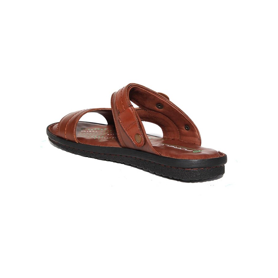 Forelli 49207 Erkek Taba Deri Sandalet - Thumbnail