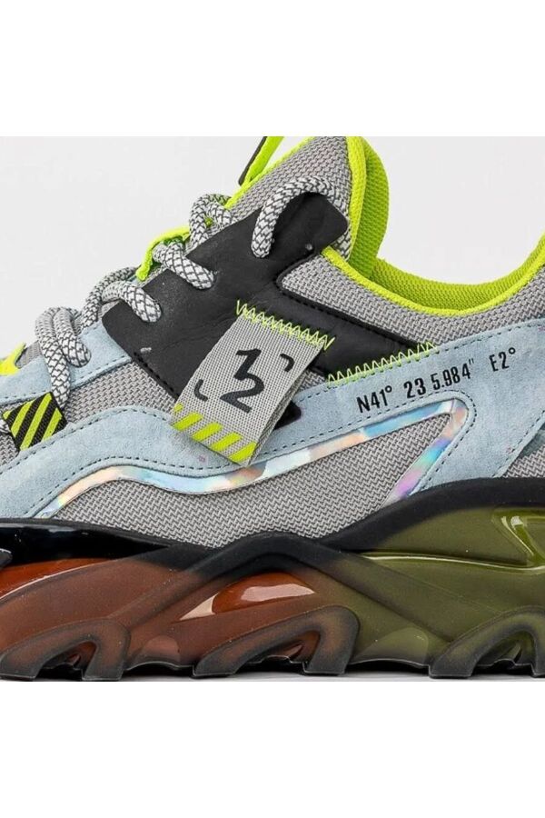 Guja 24Y636 Yeşil Erkek Bağcıklı Spor Ayakkabı - 3