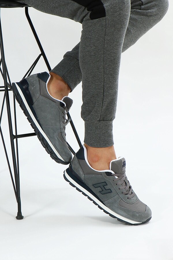 Hammer Jack 102 19250-G Peru Gri Sneaker Ayakkabı - Thumbnail