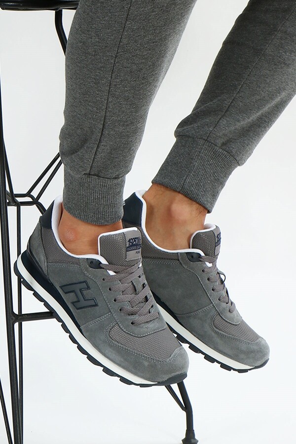 Hammer Jack 102 19250-G Peru Gri Sneaker Ayakkabı - Thumbnail