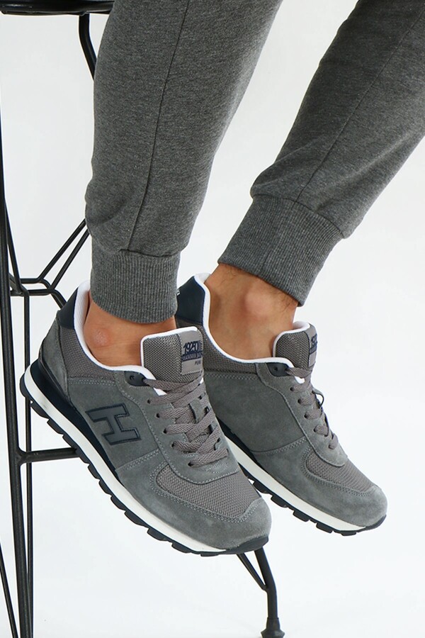 Hammer Jack 102 19250-G Peru Gri Sneaker Ayakkabı - 4
