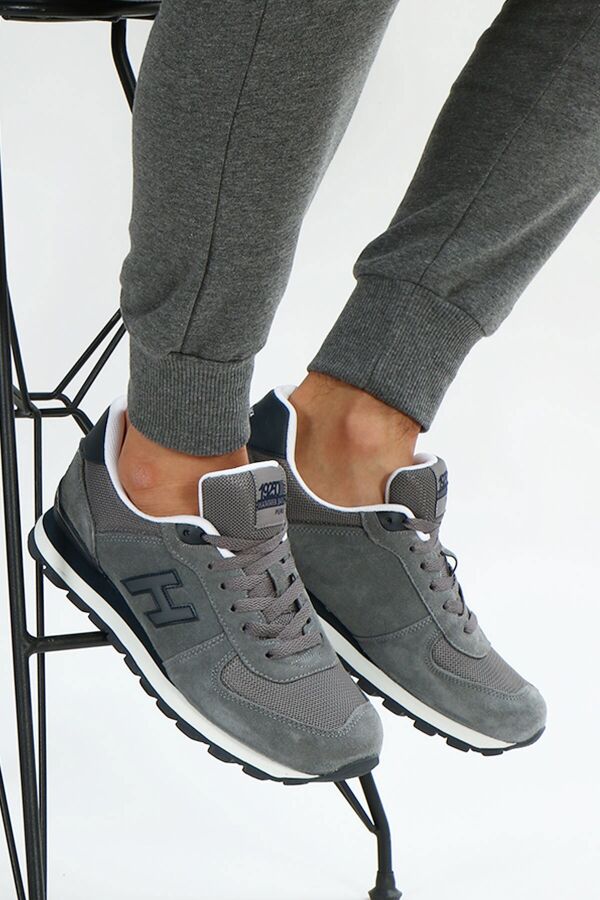 Hammer Jack 102 19250-G Peru Gri Sneaker Ayakkabı - 4