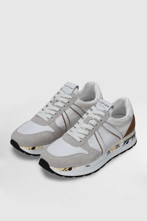 Lufian 111230305 REX Beyaz Erkek Spor Ayakkbı - 2