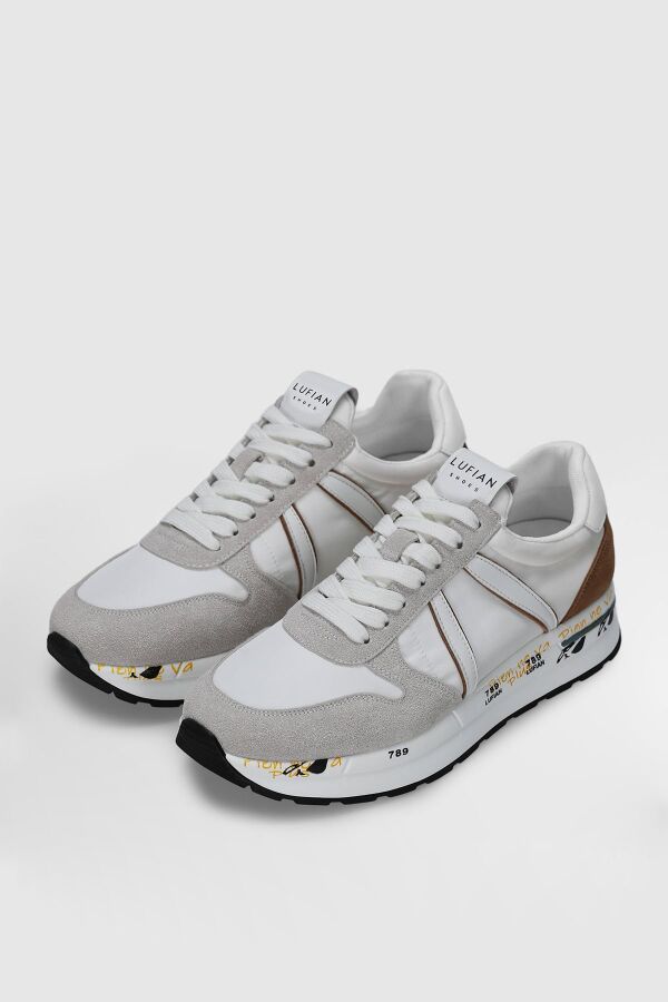 Lufian 111230305 REX Beyaz Erkek Spor Ayakkbı - 2
