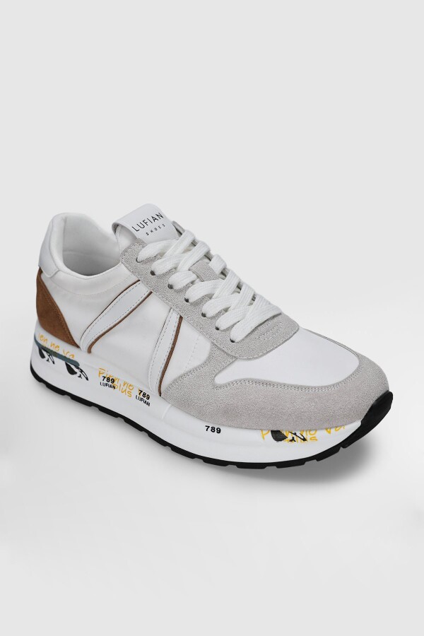 Lufian 111230305 REX Beyaz Erkek Spor Ayakkbı - 3