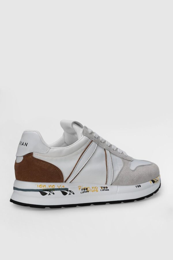 Lufian 111230305 REX Beyaz Erkek Spor Ayakkbı - 4