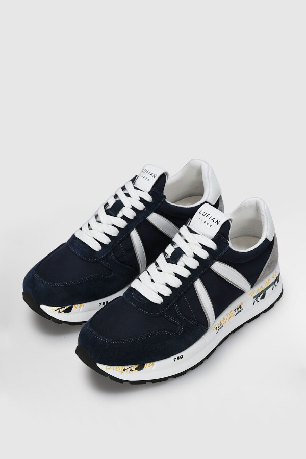 Lufian 111230305 REX Lacivert Erkek Spor Ayakkbı - 4