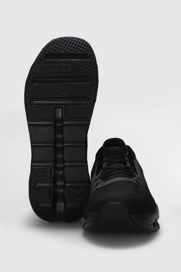 Lufian 111230316 Troy Siyah Erkek Spor Ayakkabı - 6