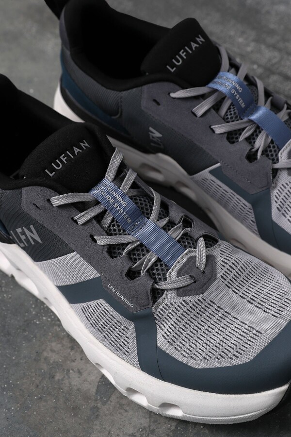 Lufian 111230319 Axel Gri Erkek Spor Ayakkbı - 2