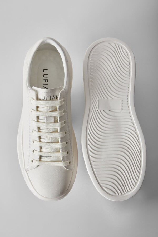 Lufian 112230205 Gage Beyaz Erkek Spor Ayakkabı - 2