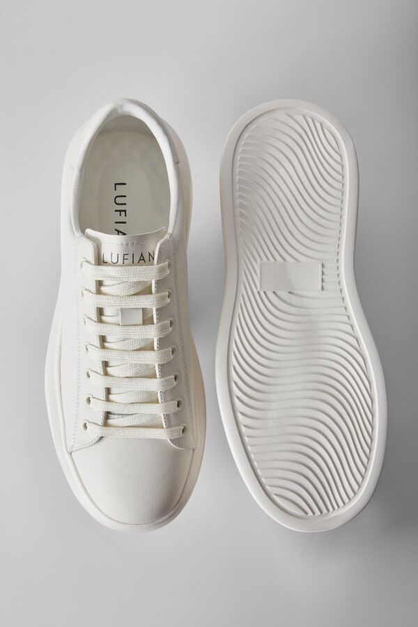 Lufian 112230205 Gage Beyaz Erkek Spor Ayakkabı - 2