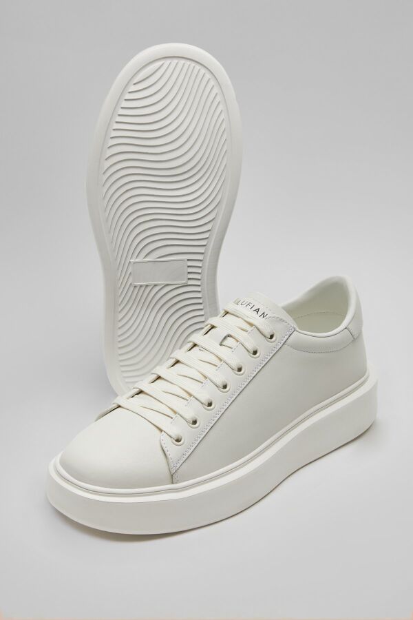 Lufian 112230205 Gage Beyaz Erkek Spor Ayakkabı - 5