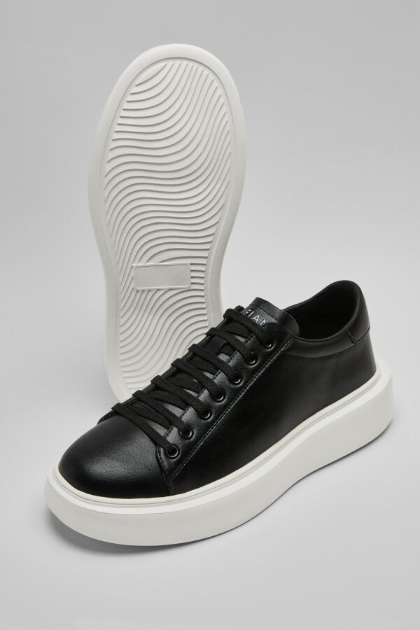 Lufian 112230205 Gage Siyah Erkek Spor Ayakkabı - 4