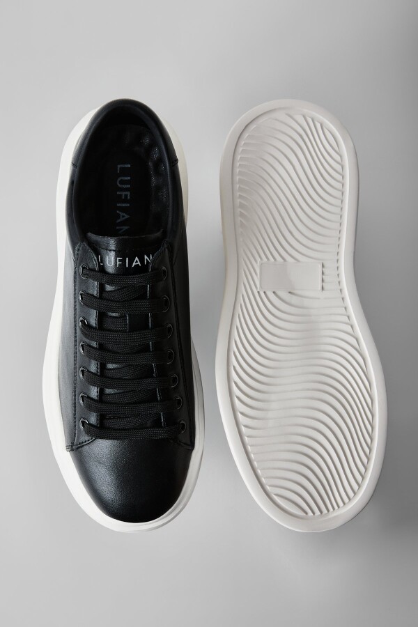 Lufian 112230205 Gage Siyah Erkek Spor Ayakkabı - 5