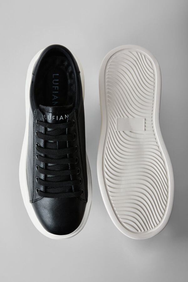 Lufian 112230205 Gage Siyah Erkek Spor Ayakkabı - 5