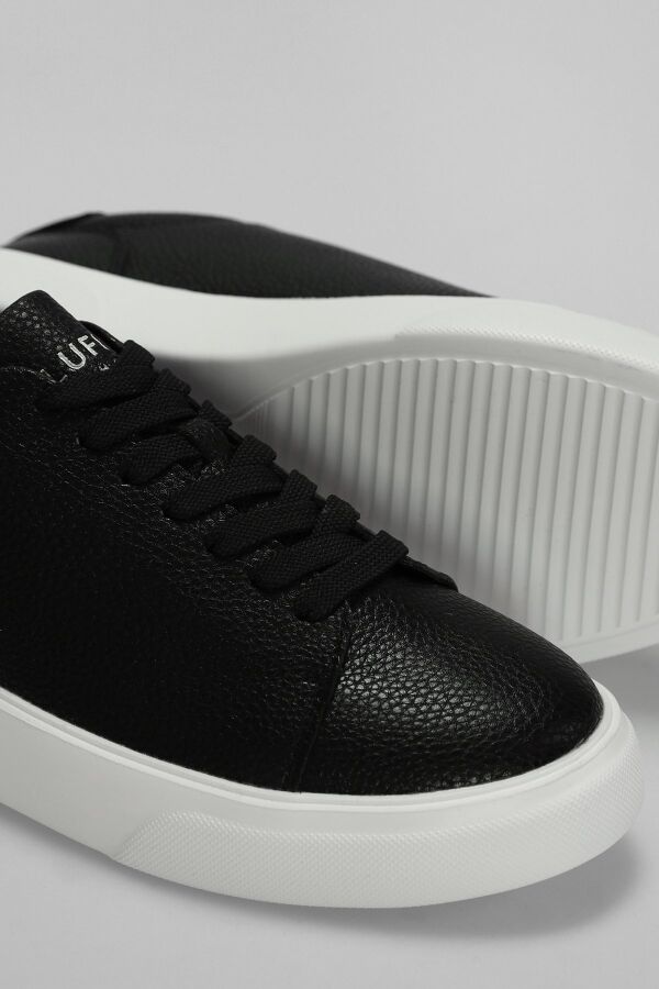 Lufian 112230223 Tommy Siyah/Beyaz Erkek Spor Ayakkabı - 6