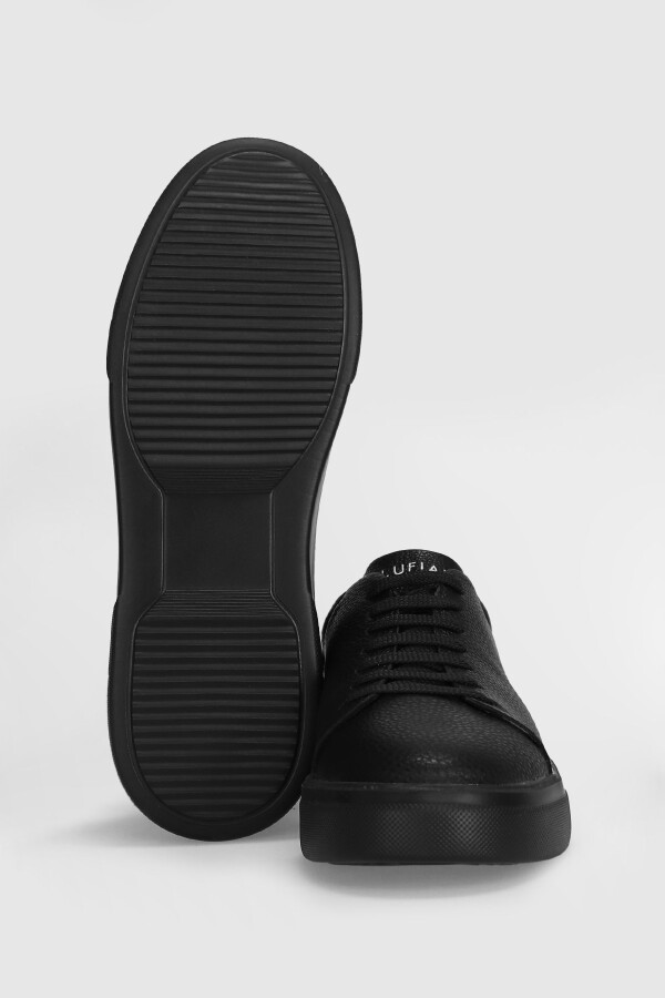 Lufian 112230223 Tommy Siyah/Siyah Erkek Spor Ayakkabı - 5