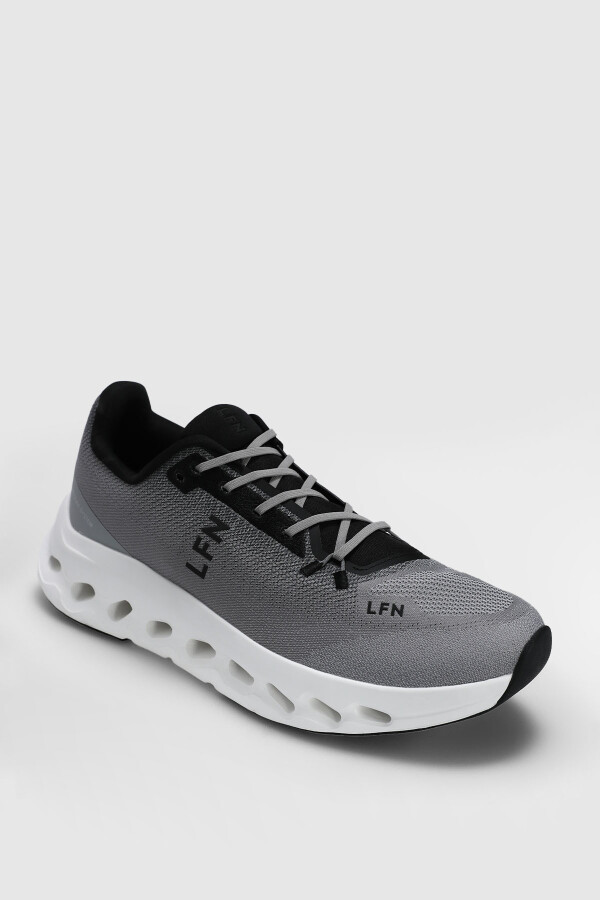 Lufian 111230316 Troy Gri Erkek Spor Ayakkabı - 2