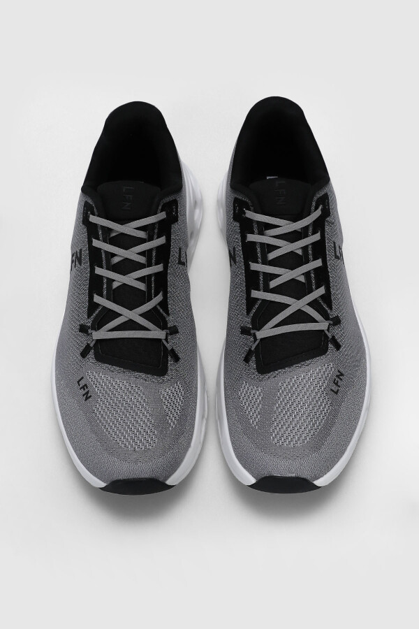 Lufian 111230316 Troy Gri Erkek Spor Ayakkabı - 4