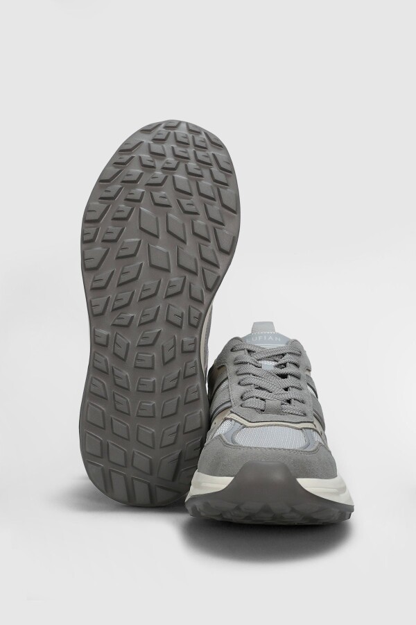 Lufian 112230235 Eduard Gri Erkek Spor Ayakkabı - 5