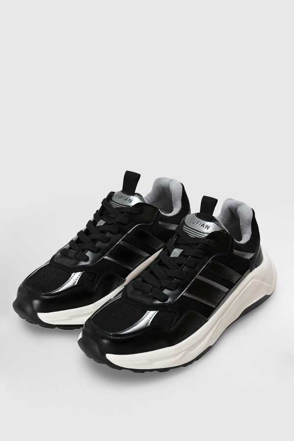 Lufian 112230235 Eduard Siyah Erkek Spor Ayakkabı - 3