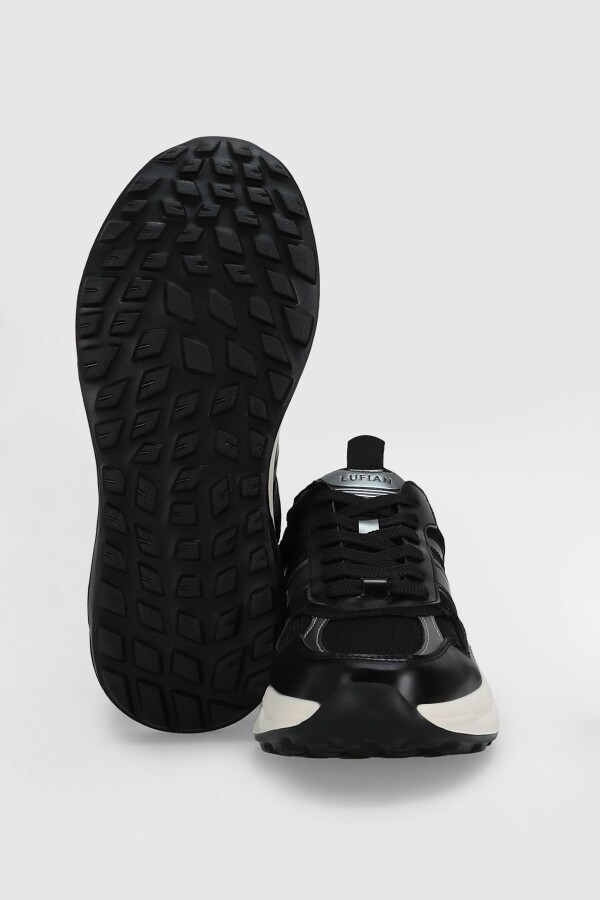 Lufian 112230235 Eduard Siyah Erkek Spor Ayakkabı - 6