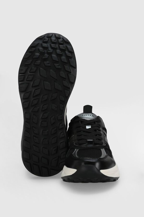 Lufian 112230235 Eduard Siyah Erkek Spor Ayakkabı - 6