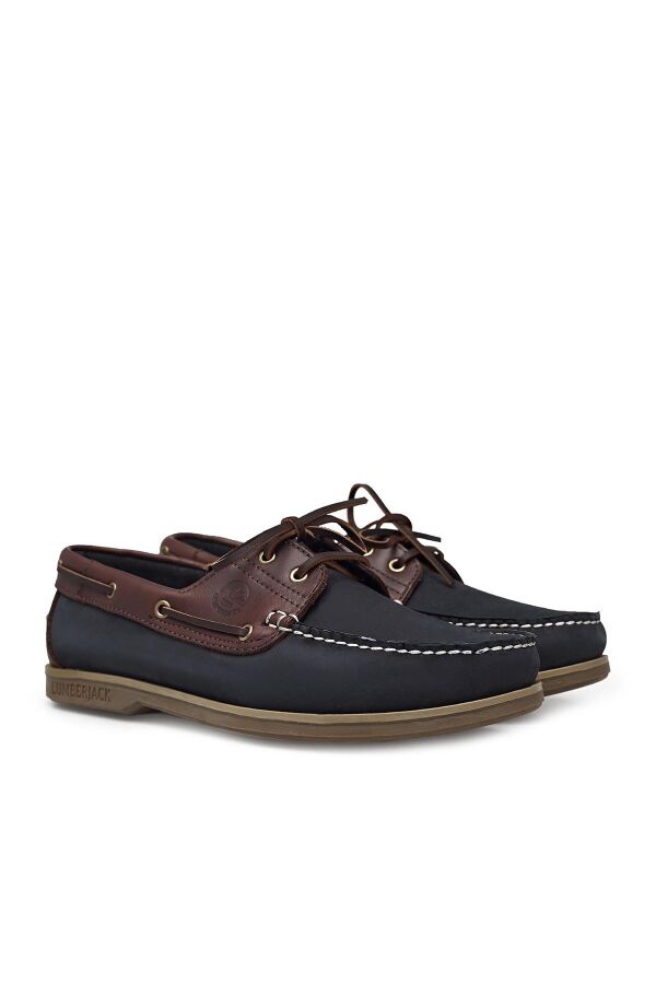 Lumberjack 100241734 Navigator Laci Nubuk/Kahve/Taba Erkek Ayakkabı - 3