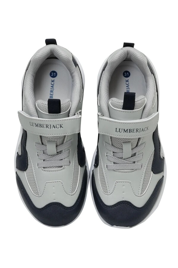 Lumberjack 101285350 RACE 3FX A.Gri Laci Filet Çocuk Spor Ayakkabı - 3