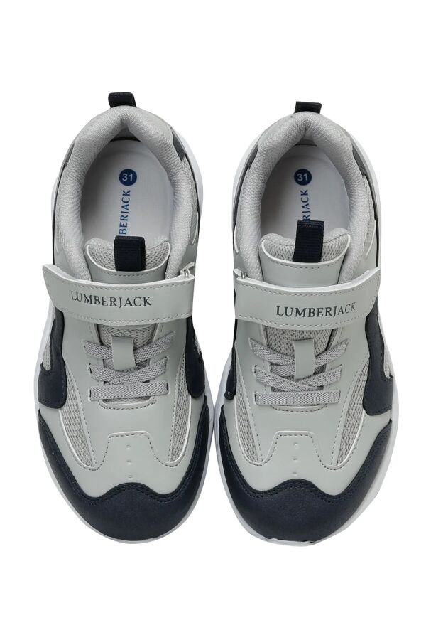 Lumberjack 101285350 RACE 3FX A.Gri Laci Filet Çocuk Spor Ayakkabı - 3